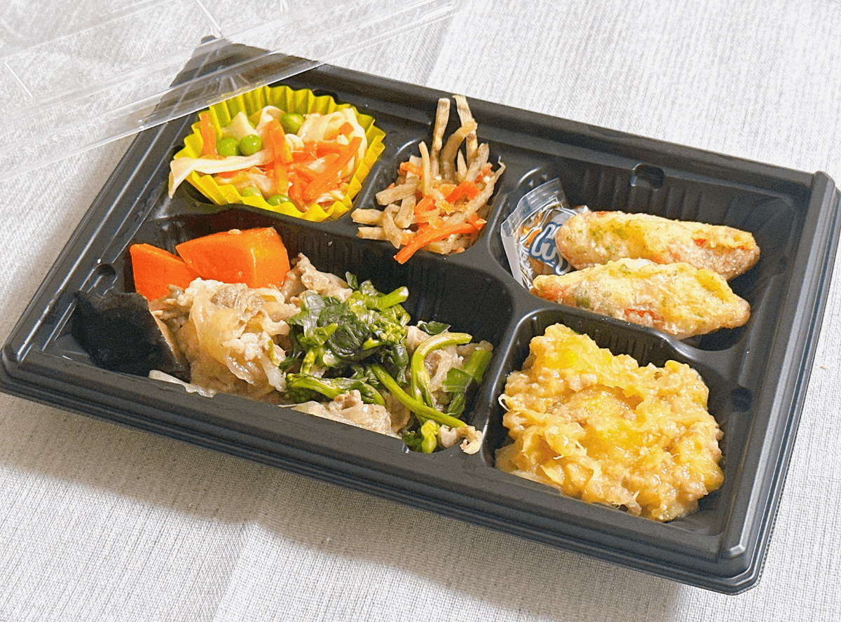 まごころおかず_牛肉の煮物 菜の花添え2