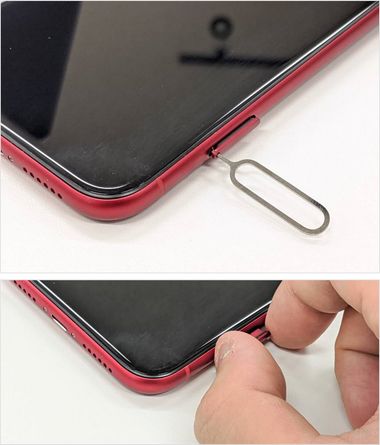 iPhone/iPad】SIMカードの取り出し方とピンがないときの代用品【画像