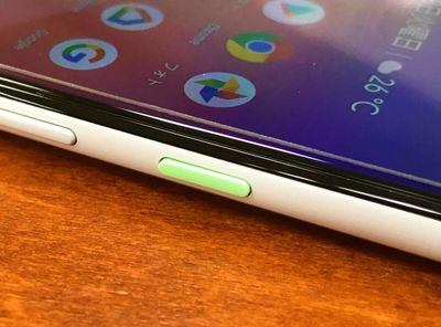 Androidスマホ 電源ボタン