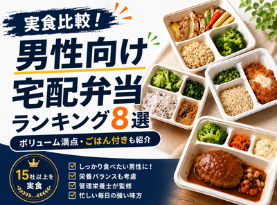 宅配弁当 男性向け