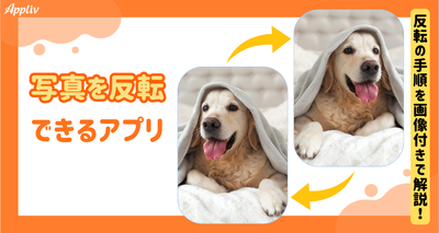 写真を反転できるアプリ　iPhone/Androidでの加工方法も紹介