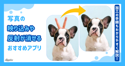 写真の映り込みや反射が消せるおすすめアプリ＆加工方法を紹介！