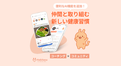 健康習慣アプリ「ハビタス」、AI機能を新たに追加。栄養分析・記録・レシピ提案までをサポート