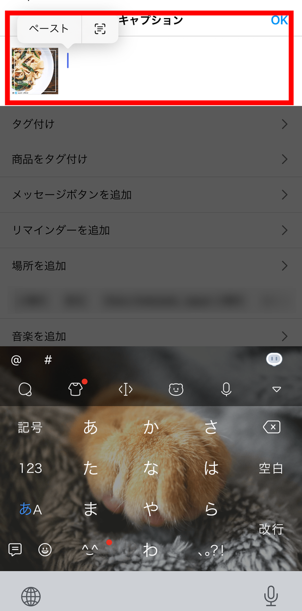 リポストアプリを使ってリポストする方法４