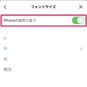 さらにフォントサイズを大きくする手順