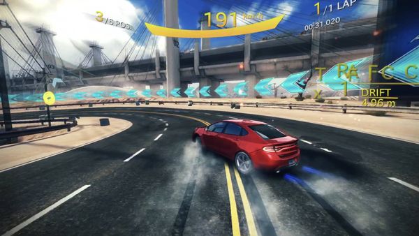 『アスファルト8』プレイ画像