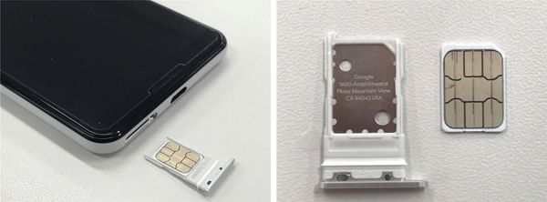 Android SIM　取り出し方