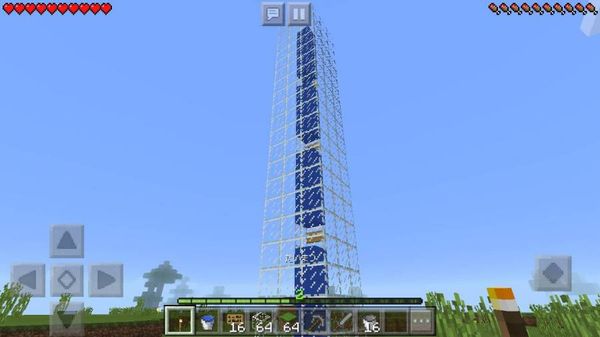 『マインクラフト』プレイ画像