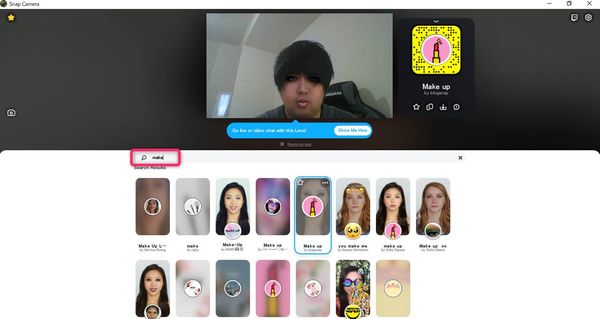 Snap Camera make