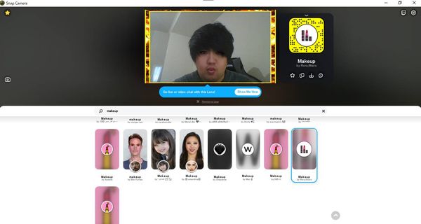 Snap Camaera メイク