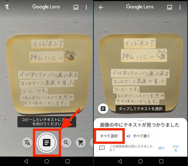 Googleレンズ　使い方⑫