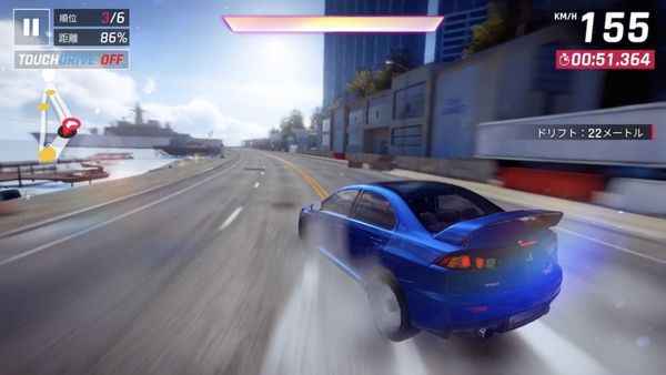 『アスファルト9：Legends-』プレイ画像