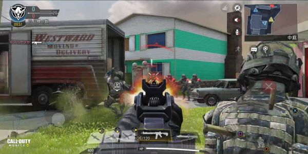 『Call of Duty®: Mobile』プレイ画像
