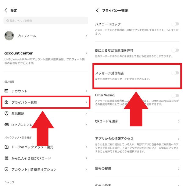 迷惑メッセージ防止法