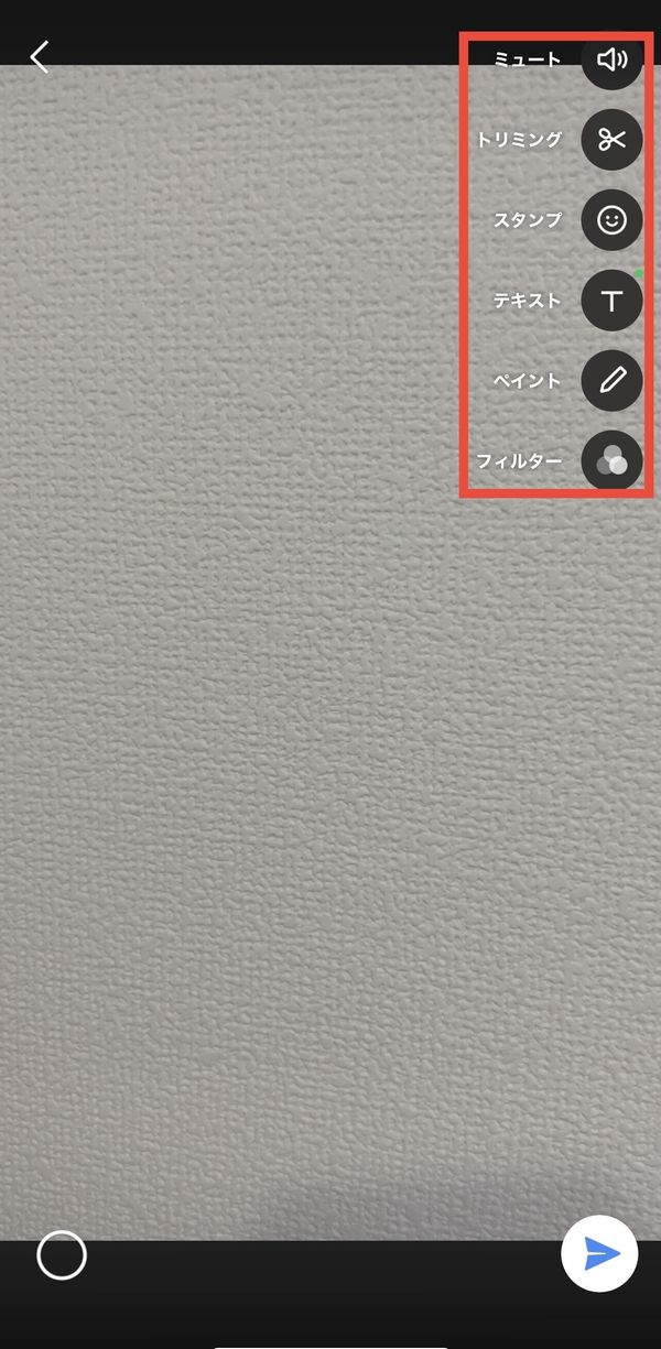 ラインの動画加工