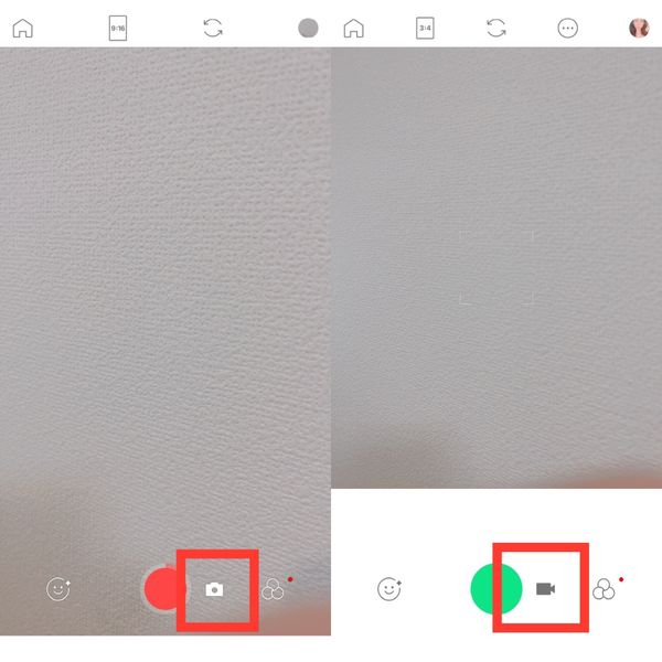 LINEカメラの動画
