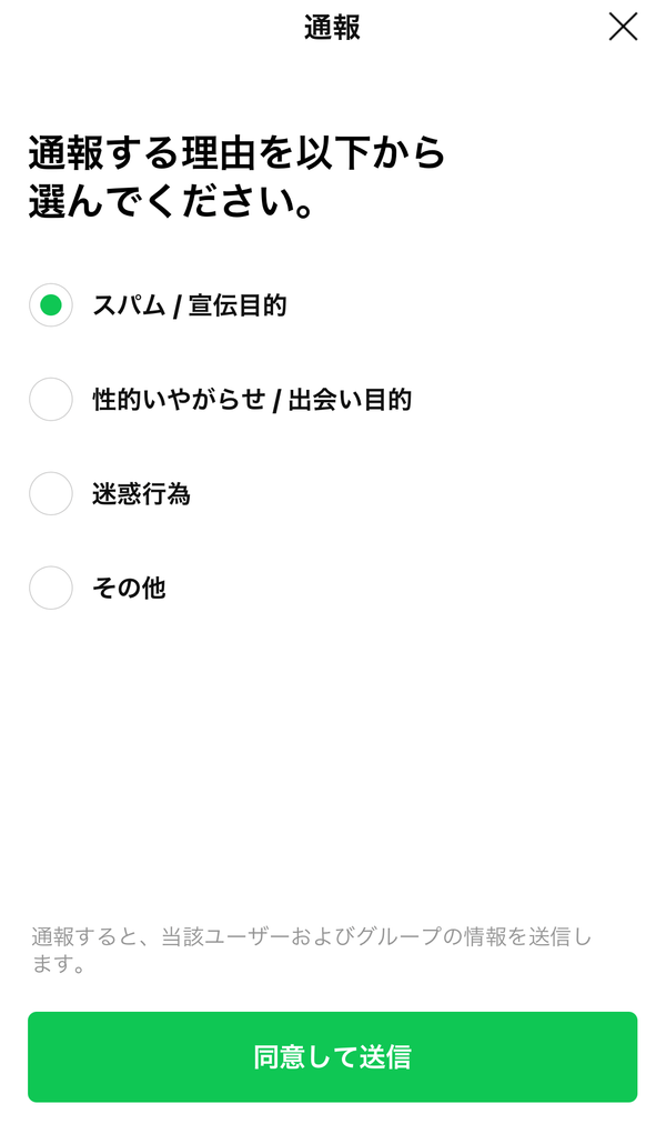 通報の内容