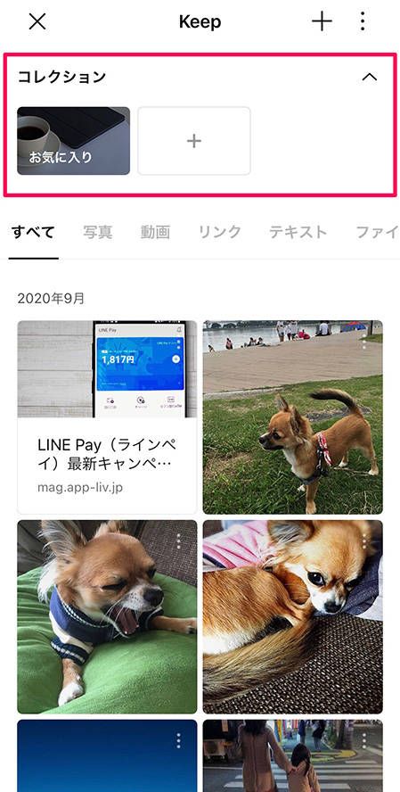 Keepのコレクション