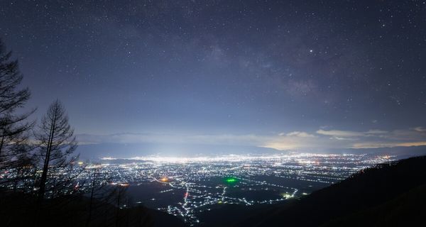 カメラアプリを使って星空を撮影