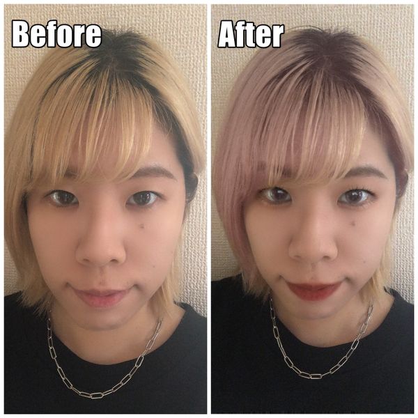 『BeautyPlus』のメイク機能仕様前後の比較画像