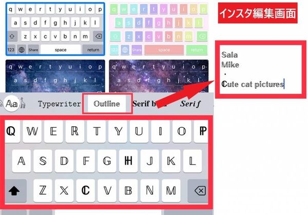 『Fonts』の使い方