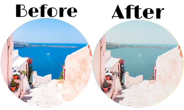 『Picsart』の加工例ビフォーアフター②