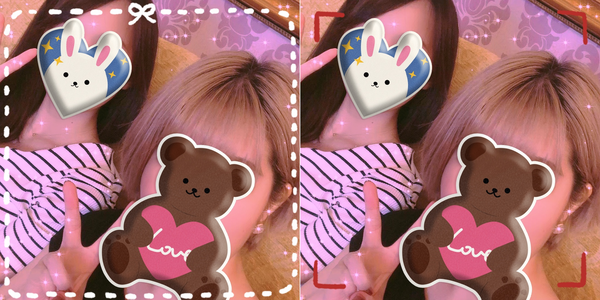 『BeautyPlus』フレームのつけ方①