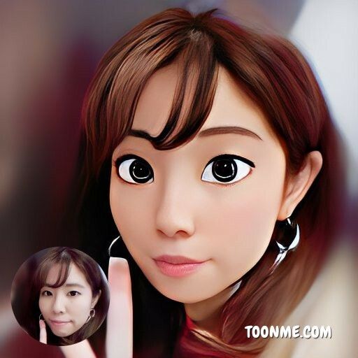 完成した画像