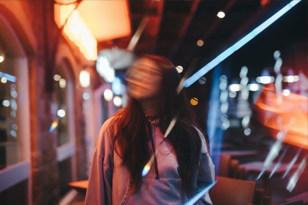 手ブレフォトの加工例