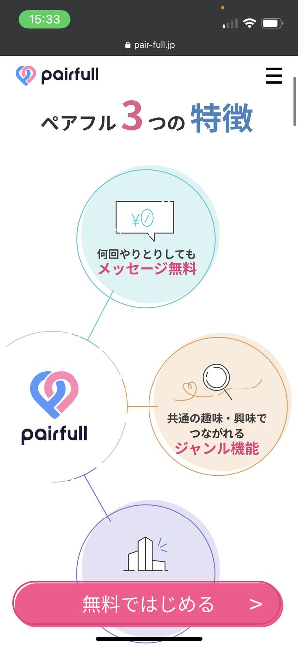 『ペアフル』公式サイト