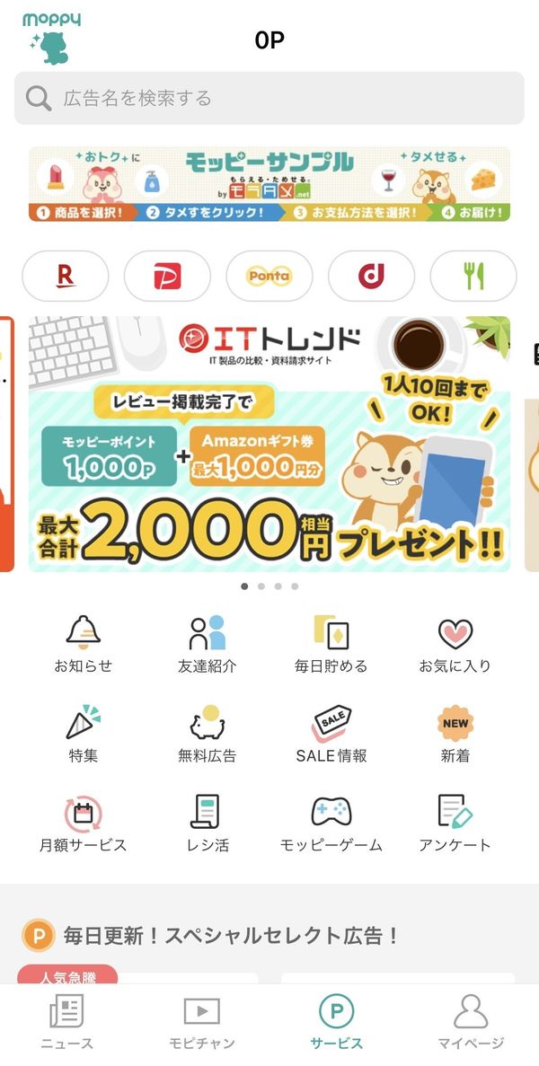 モッピーとは