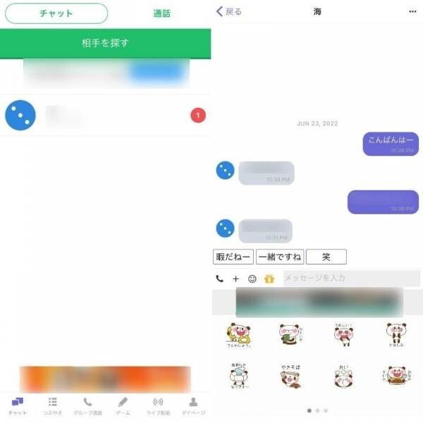 ランダムチャット