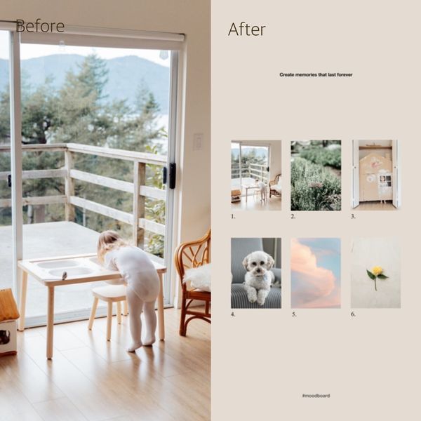 『BeautyPlus』を使って複数の写真を一枚にする方法