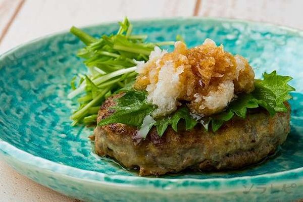 高野豆腐のハンバーグ
