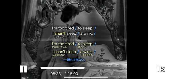 EEvideoの映画で英語学習
