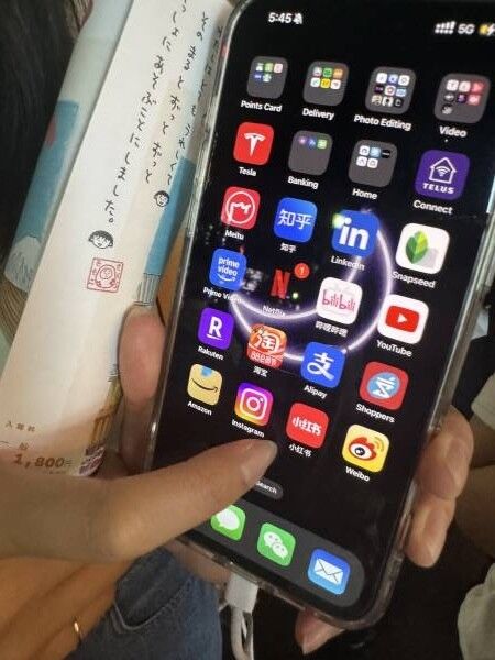 ▲日本のレストラン探しに使っているとのこと