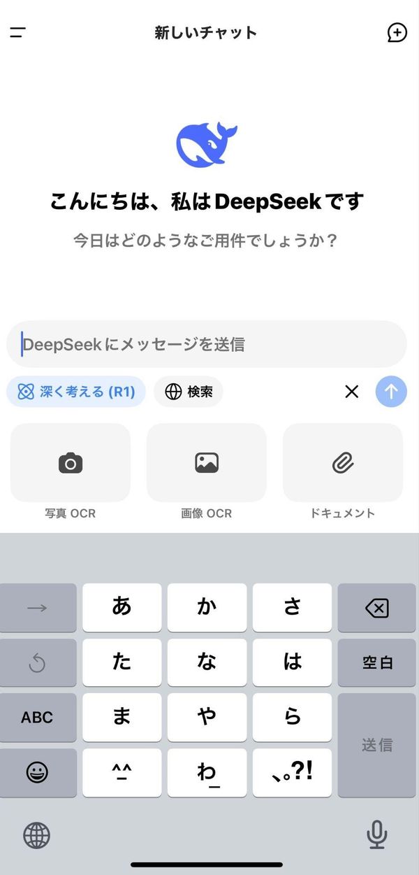 DeepSeekへの質問