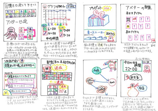 みんなでつなごう！早ね早起き　アプリ概要