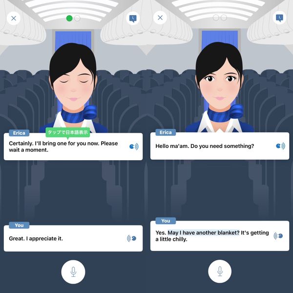 接客英語のシーン