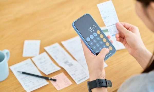 手入力できる家計簿アプリのイメージ