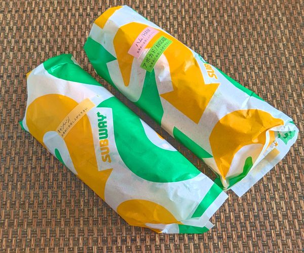 サブウェイモバイルオーダー商品