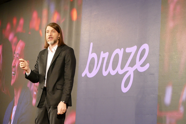 ▲ビル・マグヌソン氏（Braze Inc,CEO兼共同創業者）