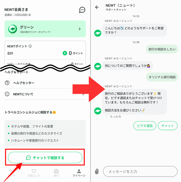 NEWTのサポート体制