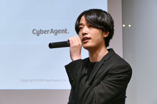 ▲増田 氏（株式会社サイバーエージェント Apple局 チーフコンサルタント）