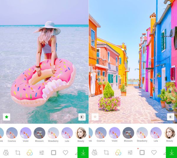 LINE Cameraアプリ画像