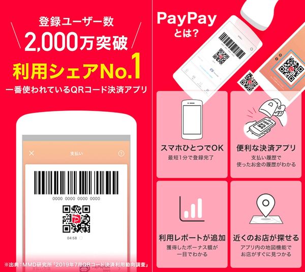 PayPayアプリ画面
