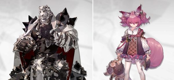 アークナイツ　キャラ立ち絵