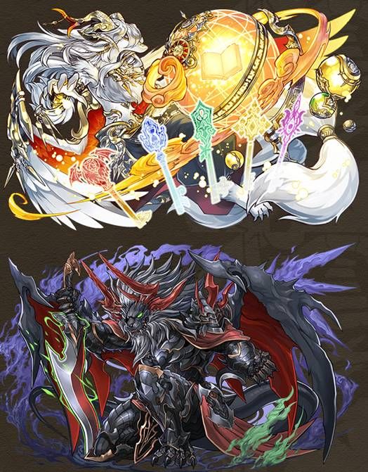 パズル&ドラゴンズ　キャラ絵
