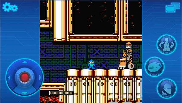 ロックマン3　プレイ画面