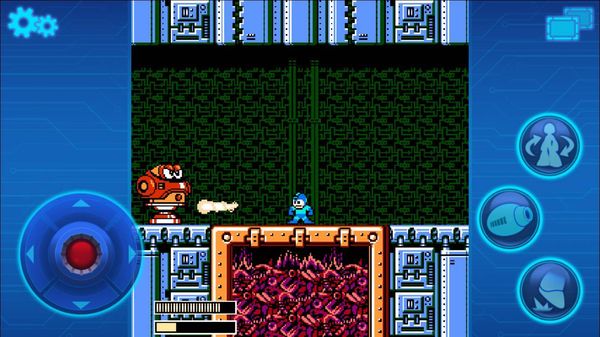 ロックマン4　プレイ画面